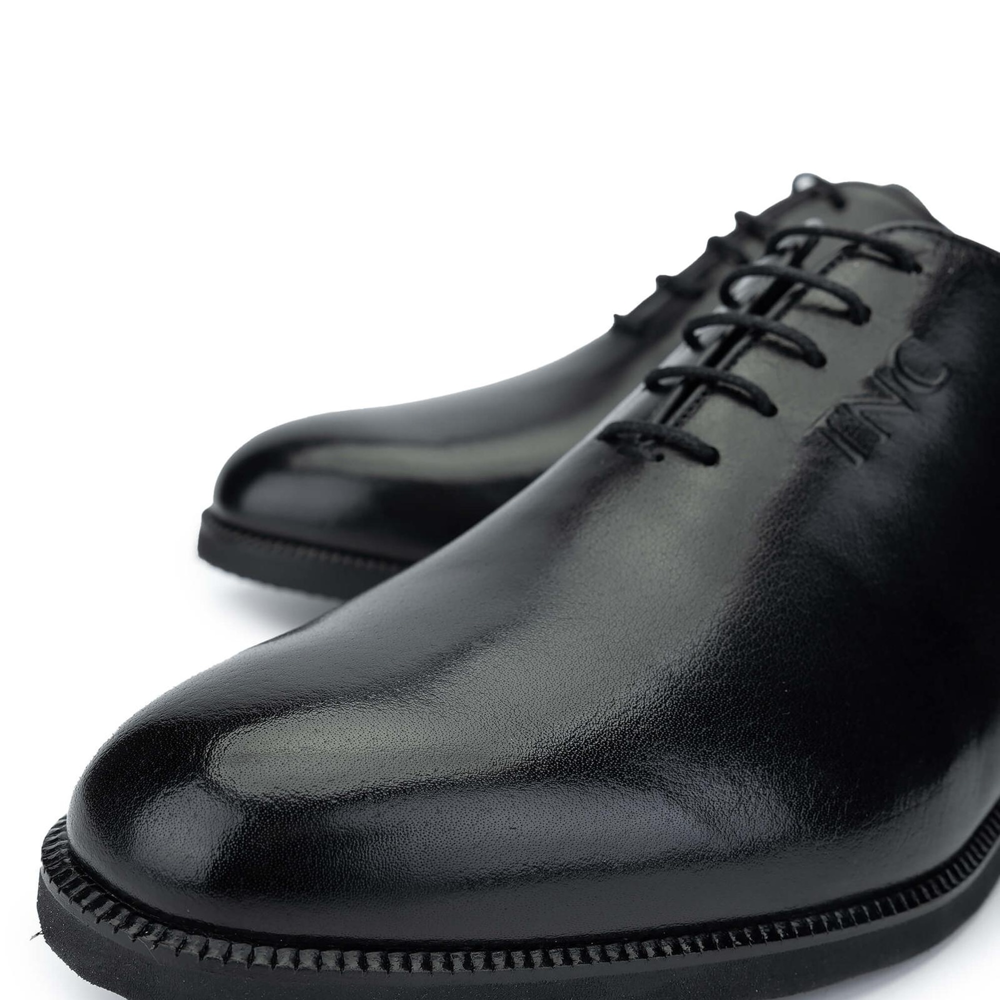 Tamer Tanca Erkek Hakiki Deri Siyah Klasik Ayakkabı