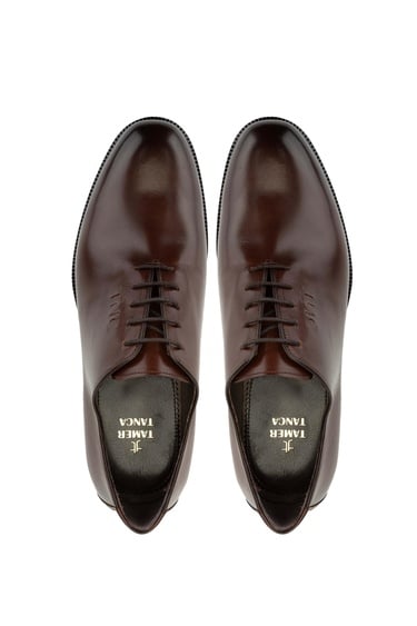  Tamer Tanca Erkek Hakiki Deri Taba Bufalo Klasik Ayakkabı
