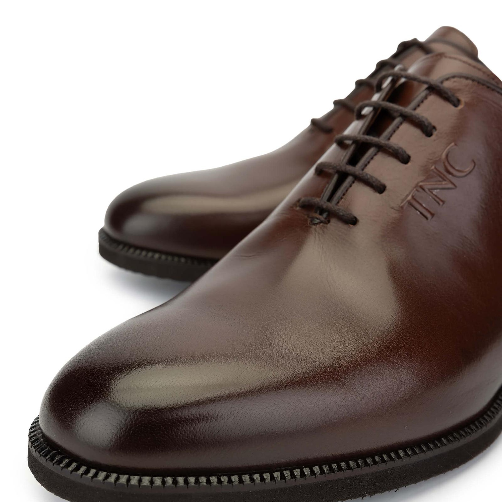 Tamer Tanca Erkek Hakiki Deri Taba Bufalo Klasik Ayakkabı