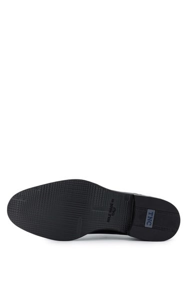  Tamer Tanca Erkek Hakiki Deri Siyah Klasik Ayakkabı