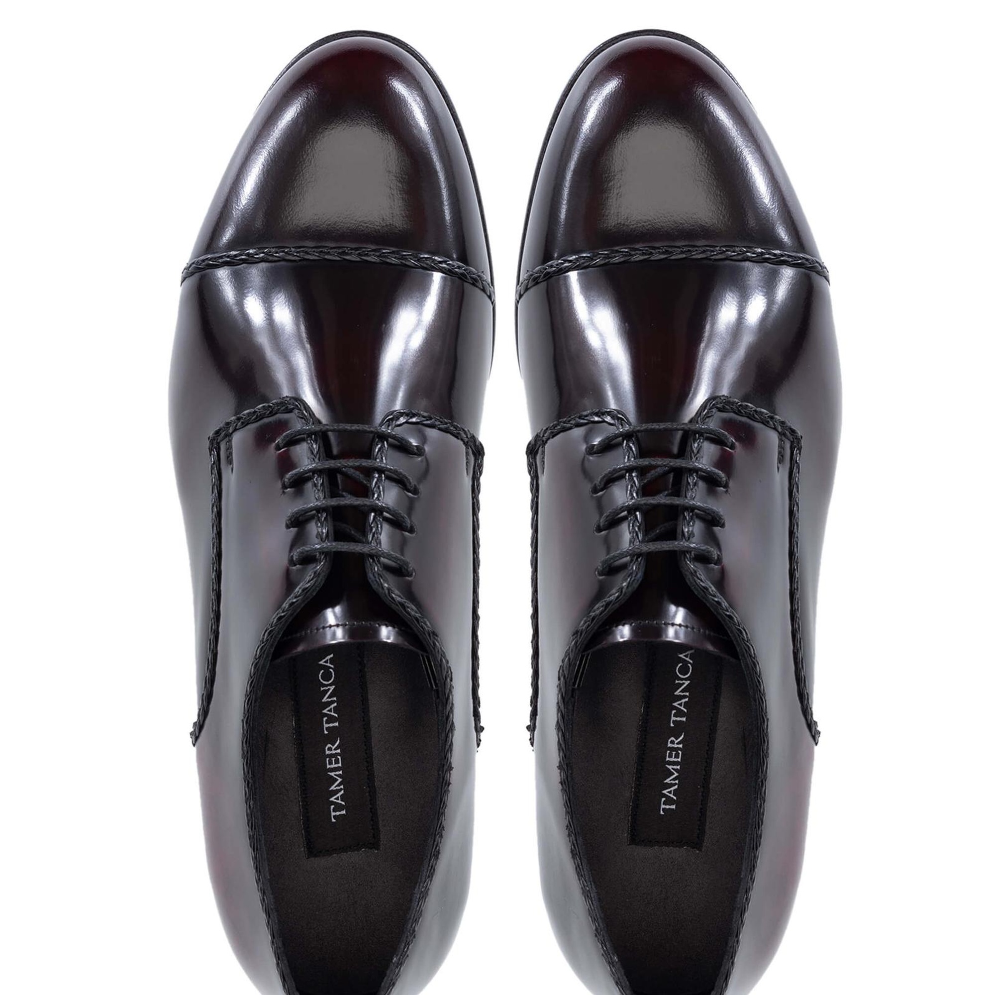 Tamer Tanca Erkek Hakiki Deri Bordo Klasik Ayakkabı