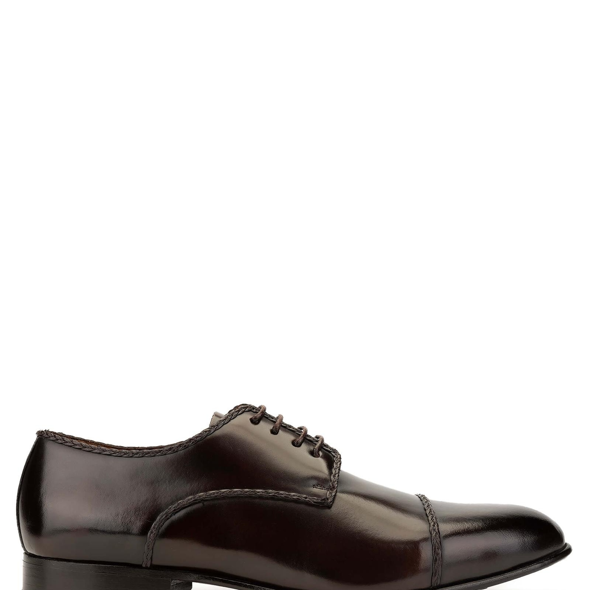 Tamer Tanca Erkek Hakiki Deri Kahverengi Klasik Ayakkabı