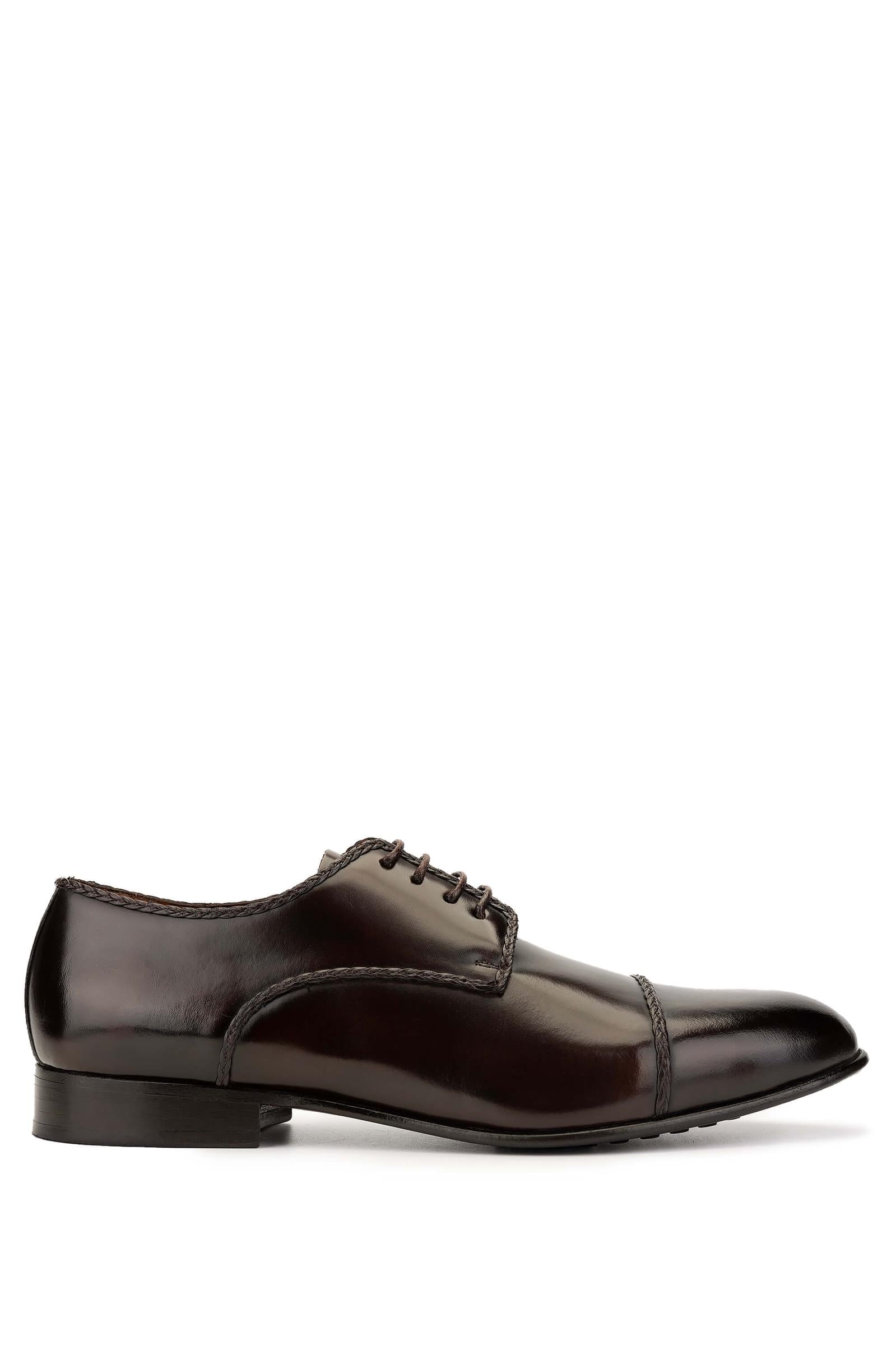  Tamer Tanca Erkek Hakiki Deri Kahverengi Klasik Ayakkabı