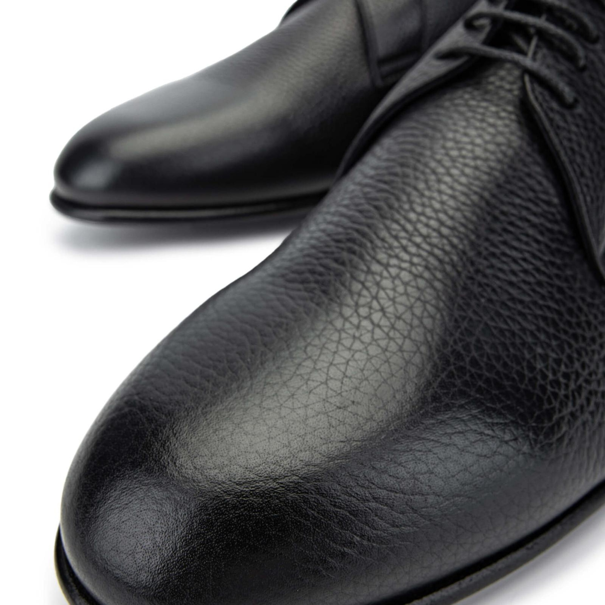 Tamer Tanca Erkek Hakiki Deri Siyah Klasik Ayakkabı