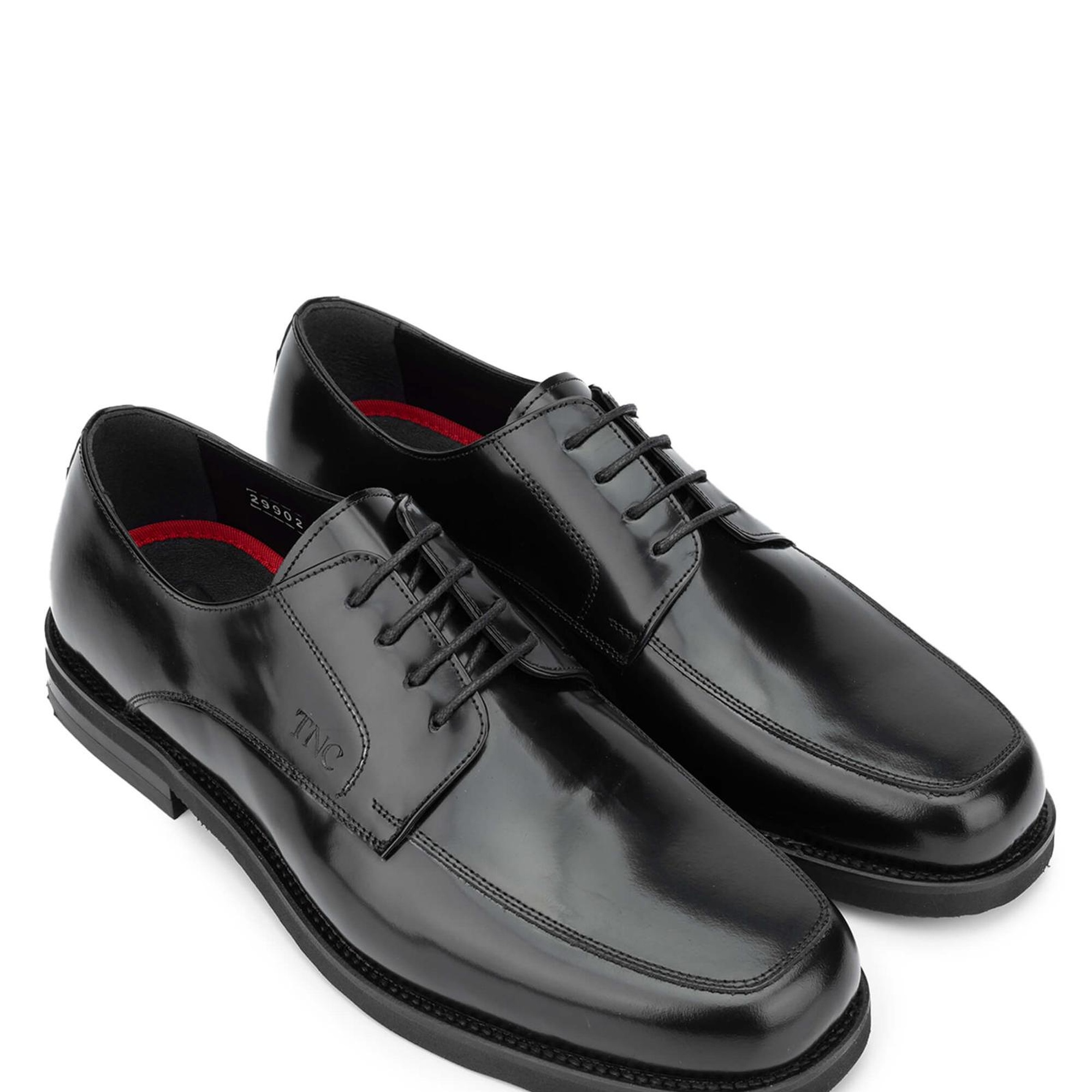 Tamer Tanca Erkek Hakiki Deri Siyah Açma Klasik Ayakkabı