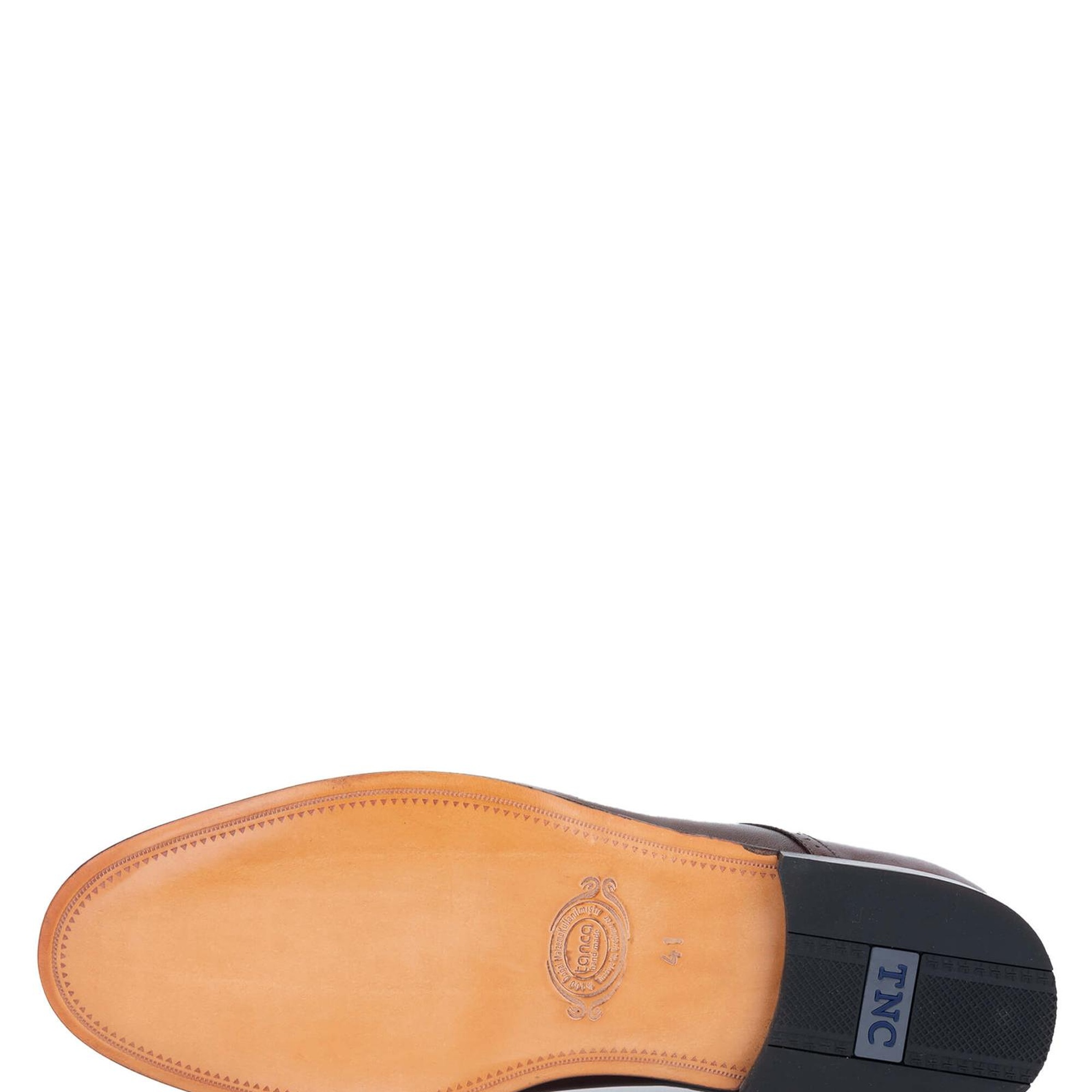 Tamer Tanca Erkek Hakiki Deri Taba Klasik Ayakkabı