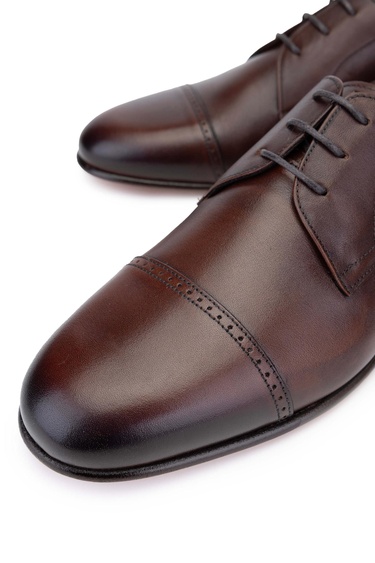  Tamer Tanca Erkek Hakiki Deri Taba Klasik Ayakkabı