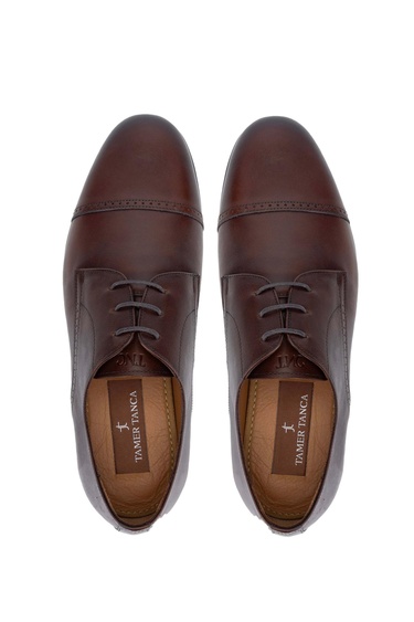  Tamer Tanca Erkek Hakiki Deri Taba Klasik Ayakkabı