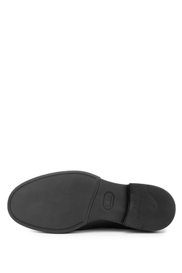  Tamer Tanca Erkek Hakiki Deri Siyah Klasik Ayakkabı