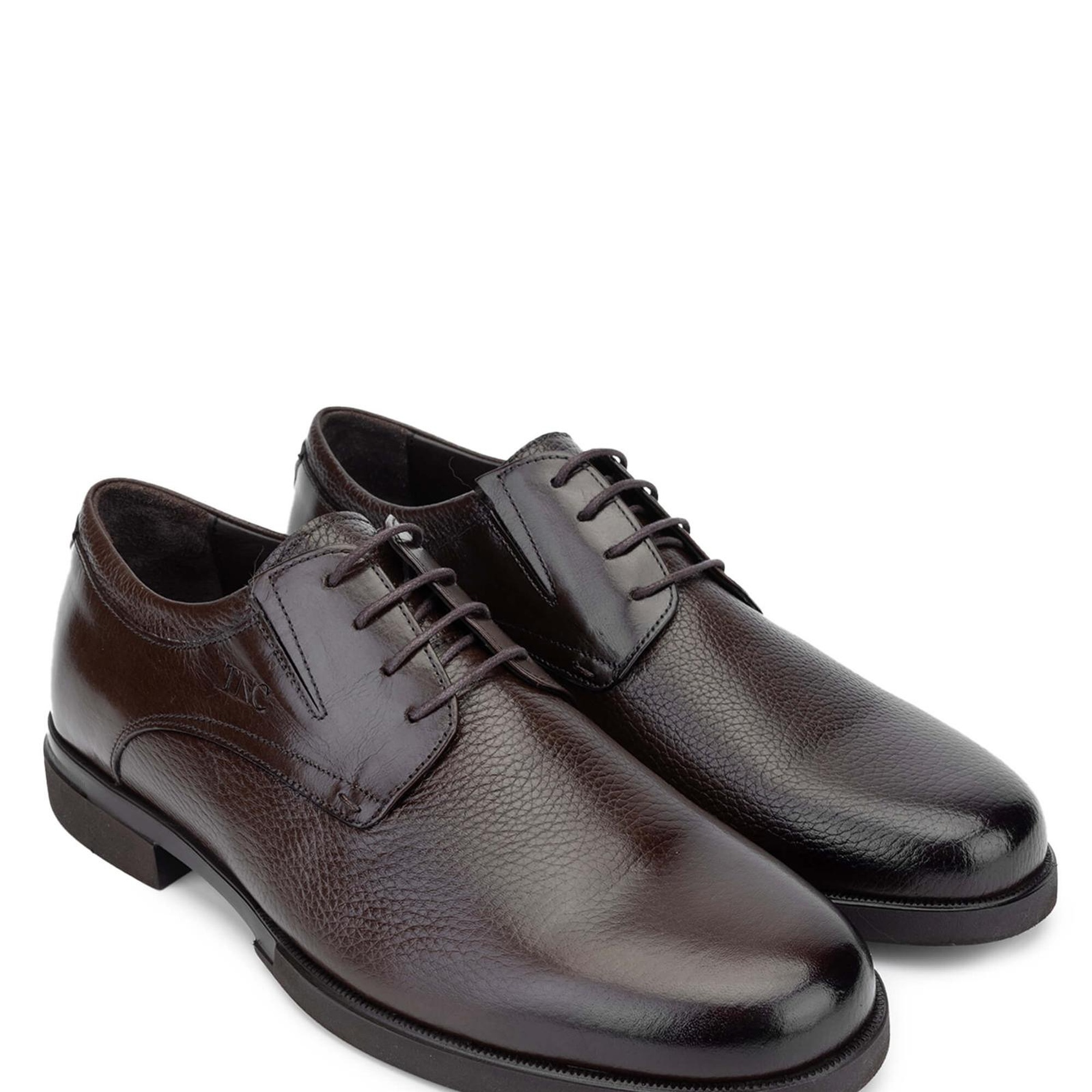 Tamer Tanca Erkek Hakiki Deri Kahverengi Klasik Ayakkabı