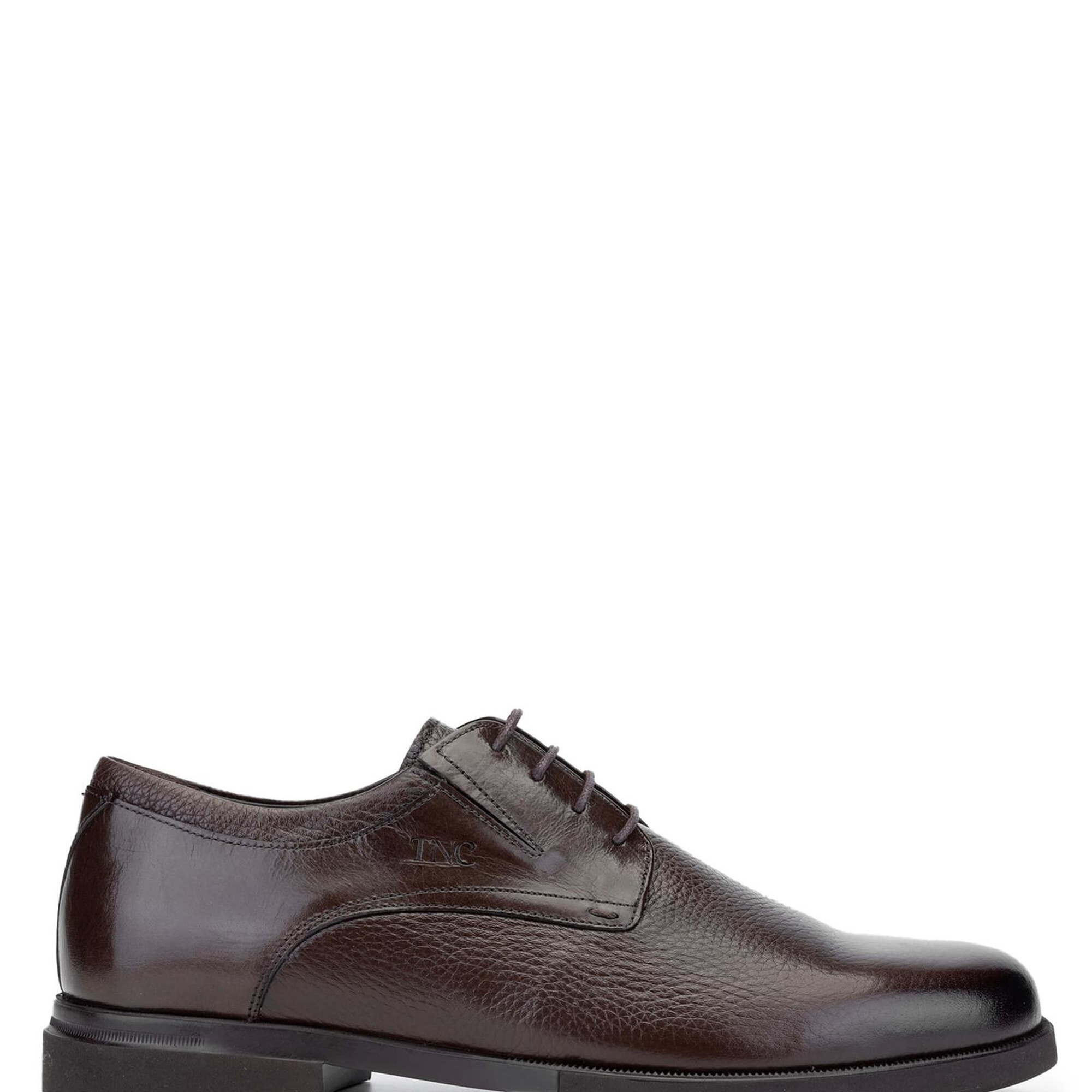 Tamer Tanca Erkek Hakiki Deri Kahverengi Klasik Ayakkabı