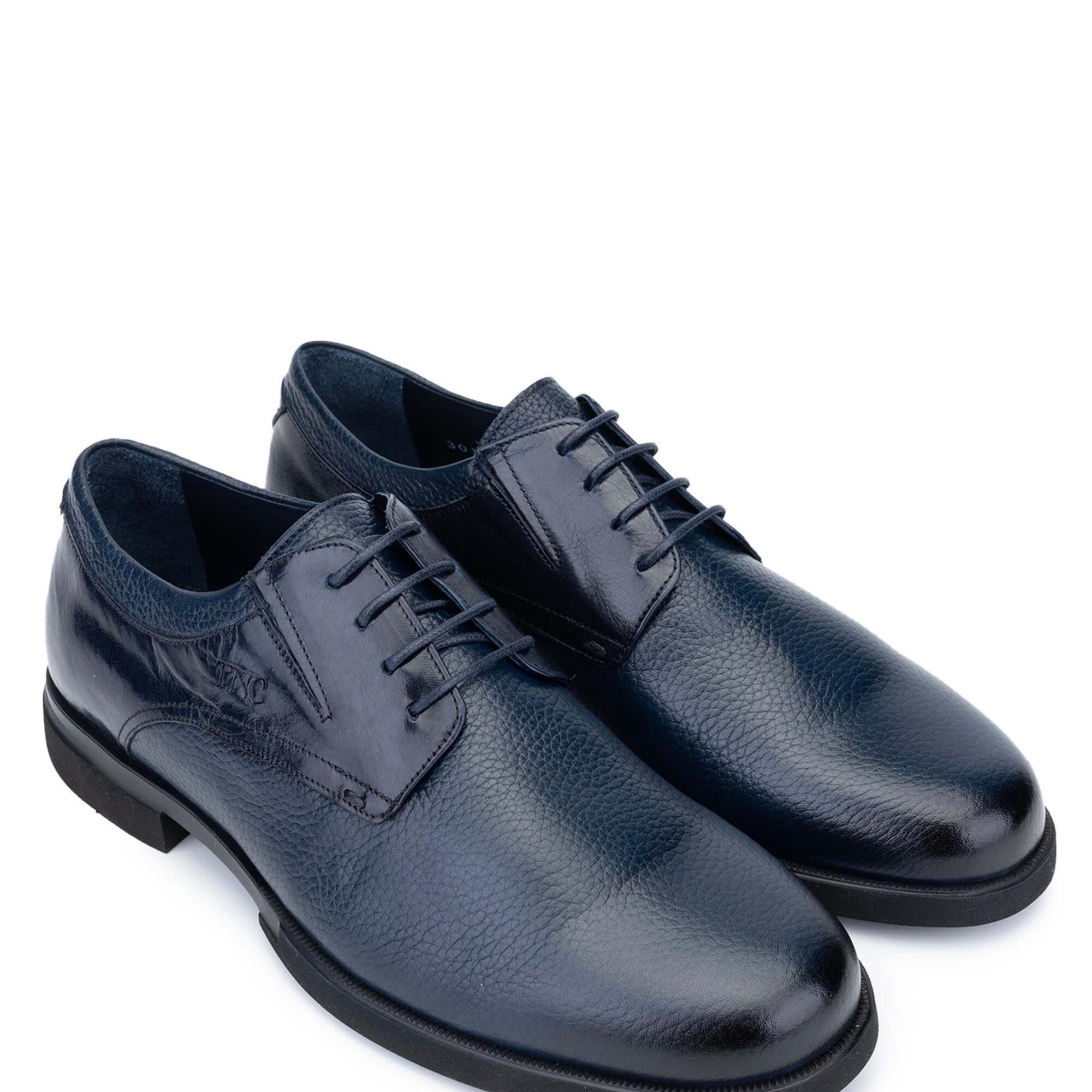 Tamer Tanca Erkek Hakiki Deri Lacivert Klasik Ayakkabı