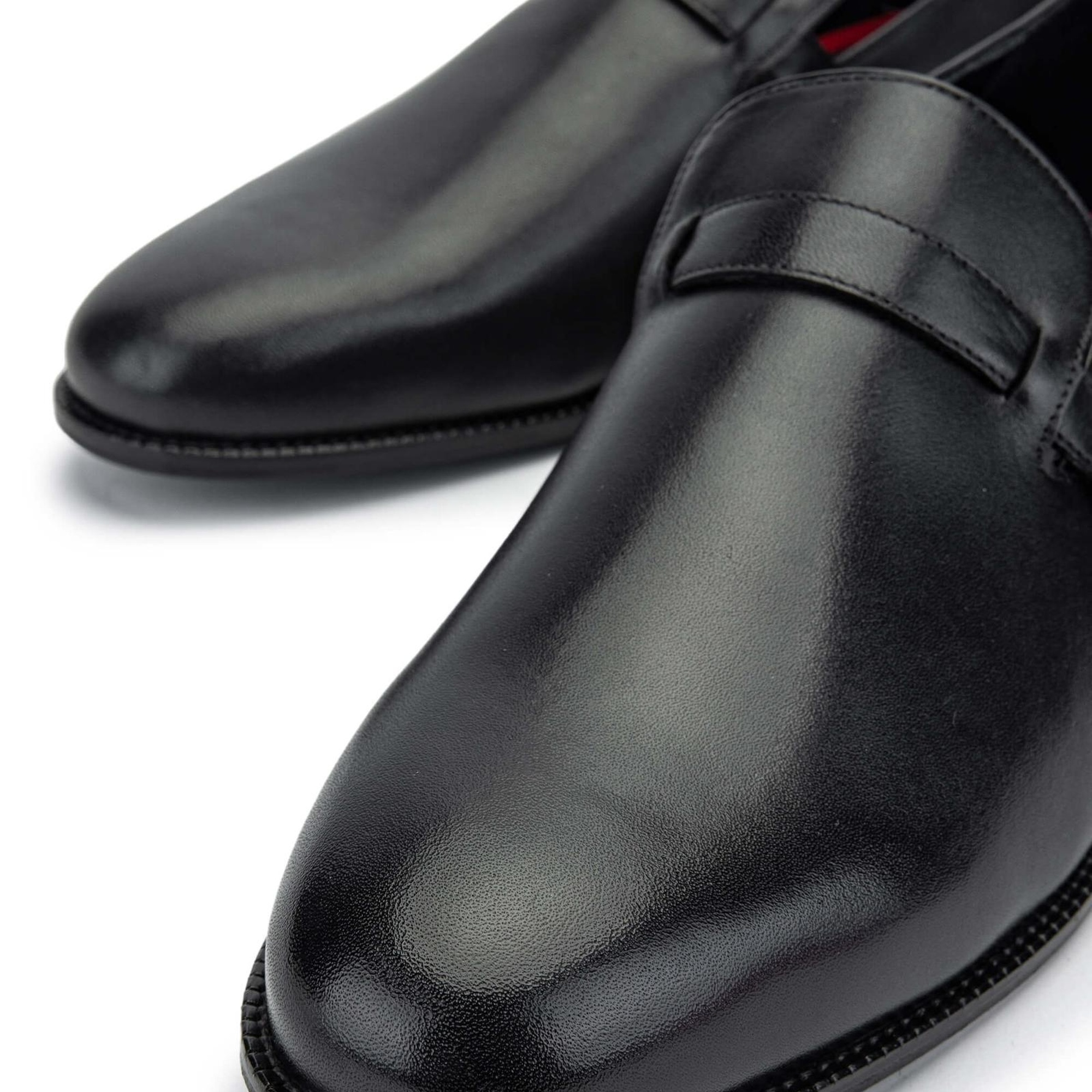 Tamer Tanca Erkek Hakiki Deri Siyah Deri Klasik Ayakkabı