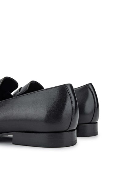  Tamer Tanca Erkek Hakiki Deri Siyah Deri Klasik Ayakkabı