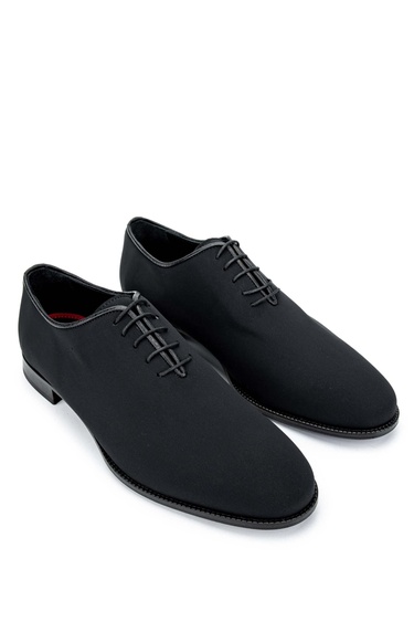  Tamer Tanca Erkek Tekstil Siyah Streç Klasik Ayakkabı