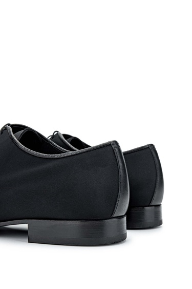  Tamer Tanca Erkek Tekstil Siyah Streç Klasik Ayakkabı