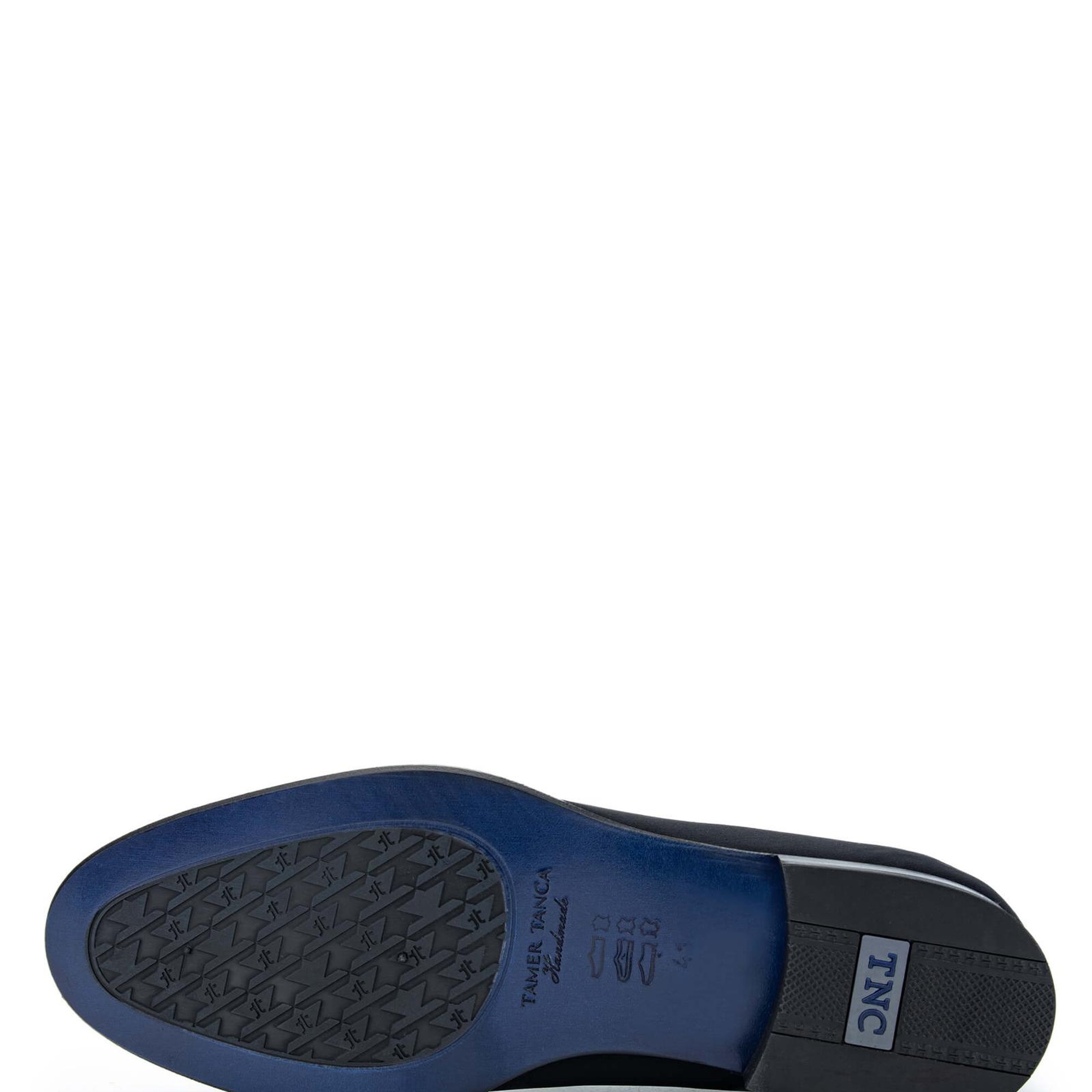 Tamer Tanca Erkek Tekstil Siyah Streç Klasik Ayakkabı