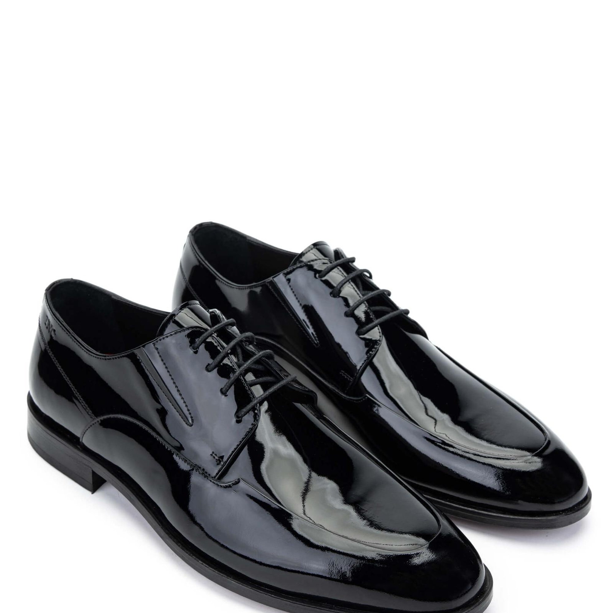 Tamer Tanca Erkek Hakiki Deri Siyah Klasik Ayakkabı