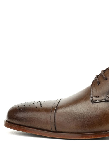  Tamer Tanca Erkek Hakiki Deri Ceviz Klasik Ayakkabı