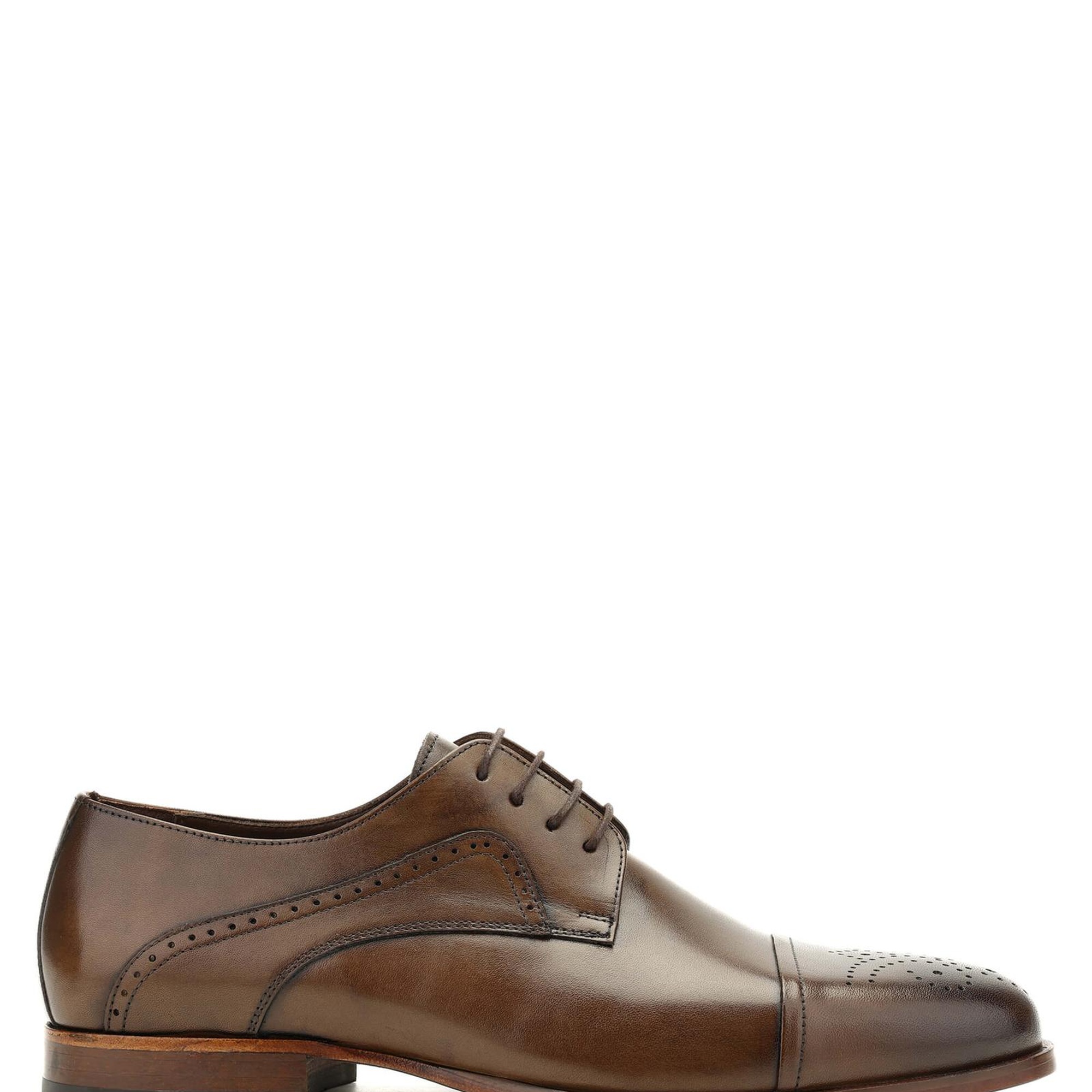 Tamer Tanca Erkek Hakiki Deri Ceviz Klasik Ayakkabı