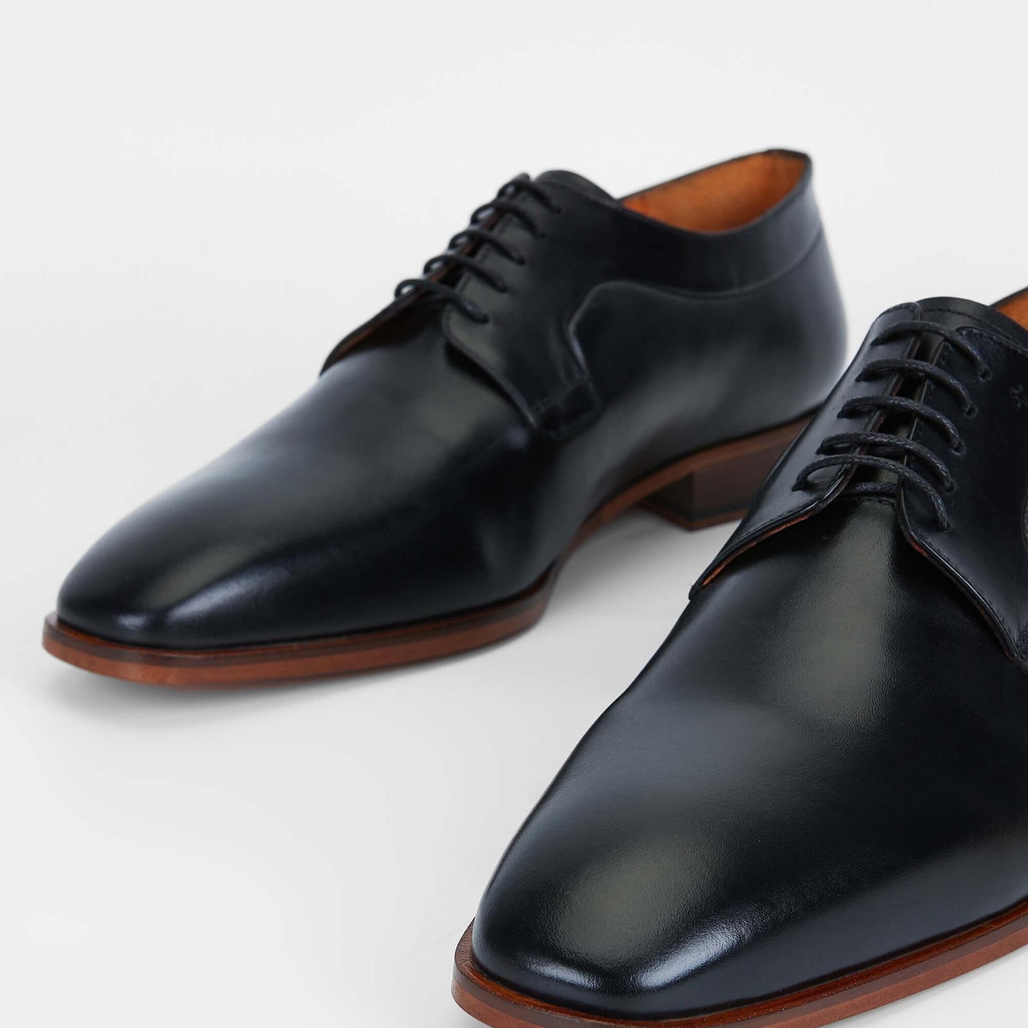 Tamer Tanca Erkek Hakiki Deri Siyah Klasik Ayakkabı