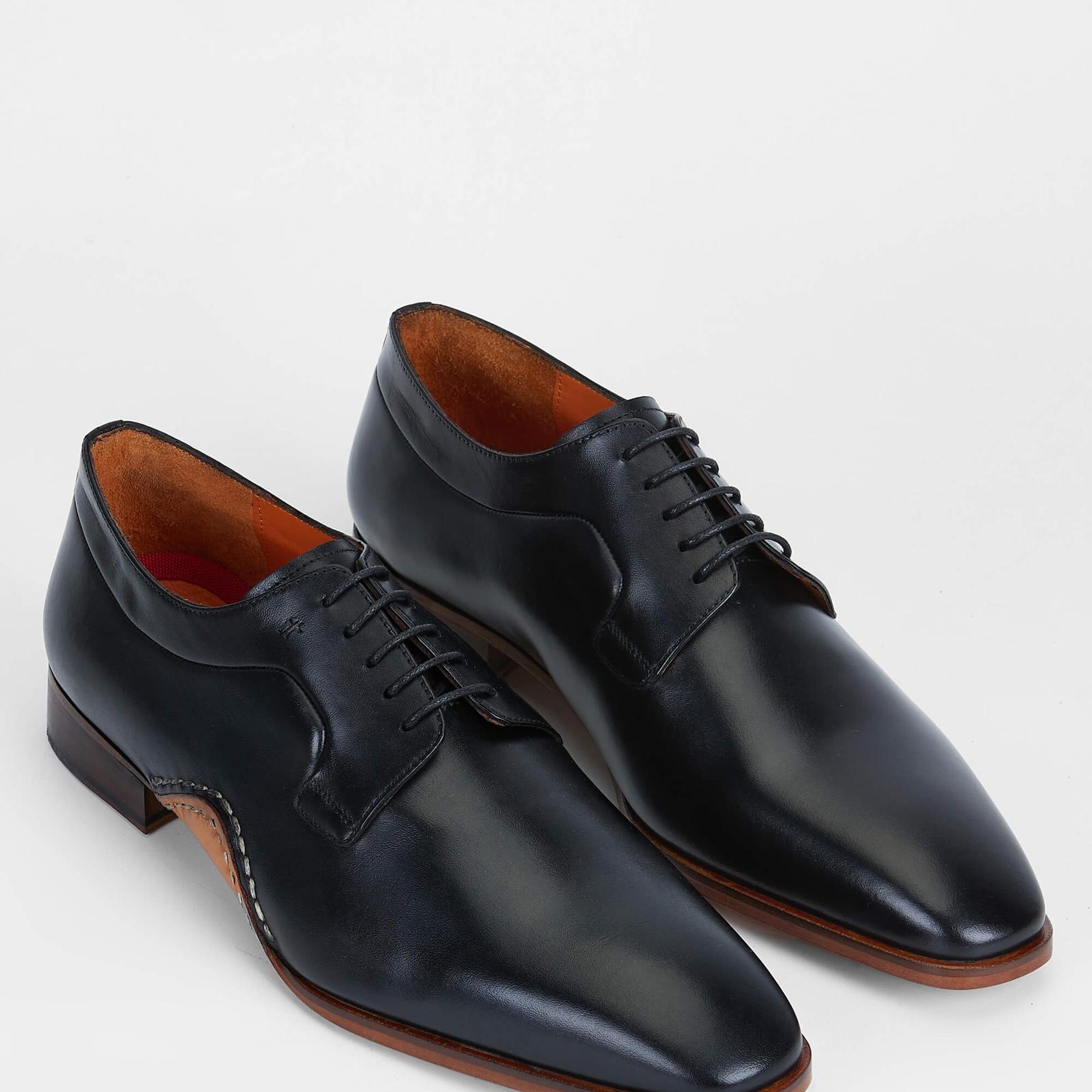 Tamer Tanca Erkek Hakiki Deri Siyah Klasik Ayakkabı