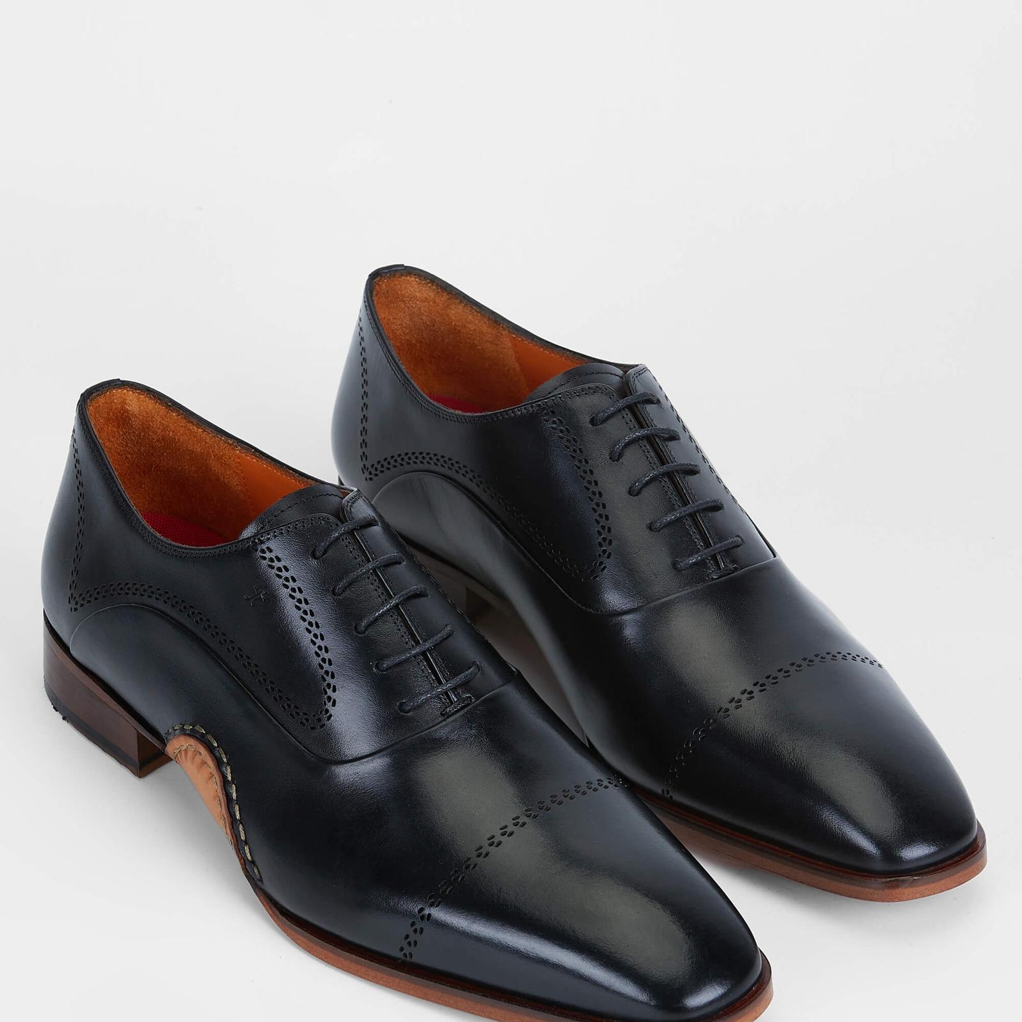 Tamer Tanca Erkek Hakiki Deri Siyah Klasik Ayakkabı