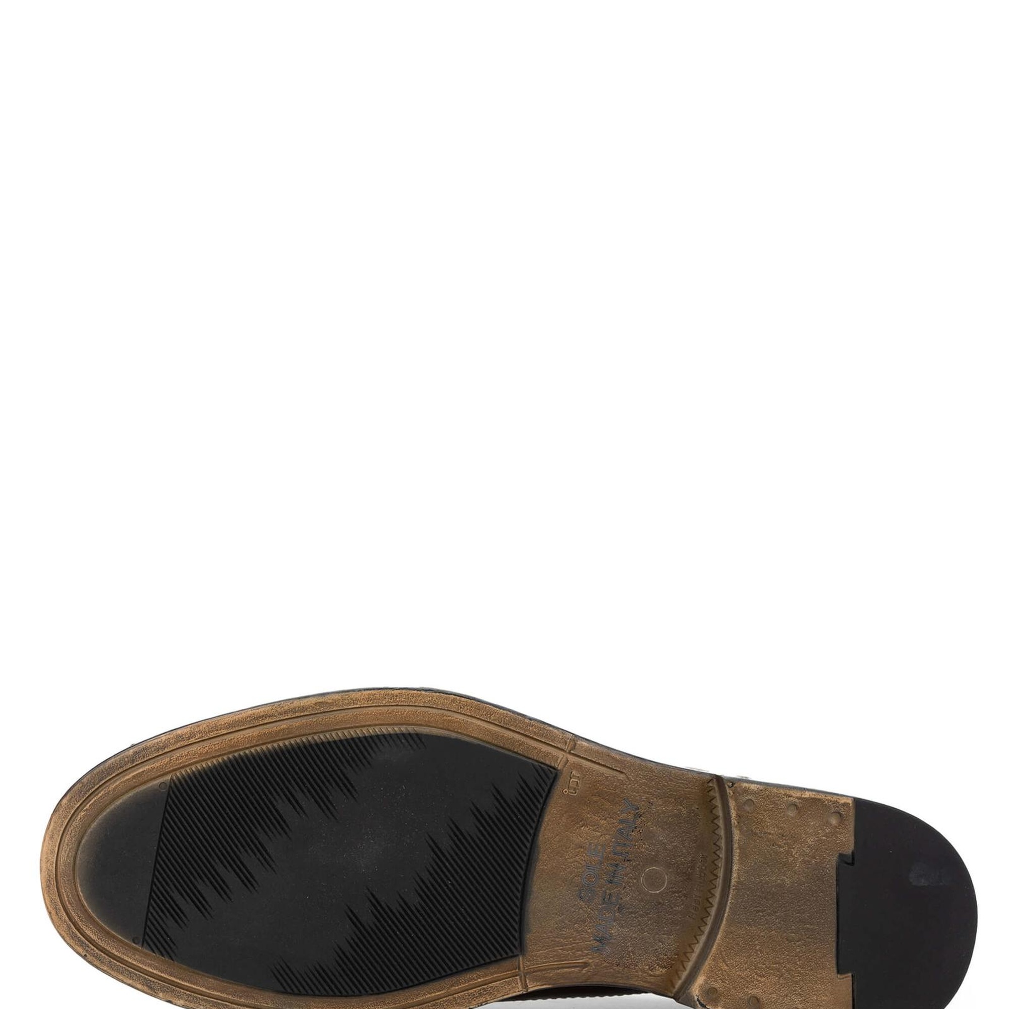 Tamer Tanca Erkek Hakiki Deri Kahverengi Klasik Ayakkabı