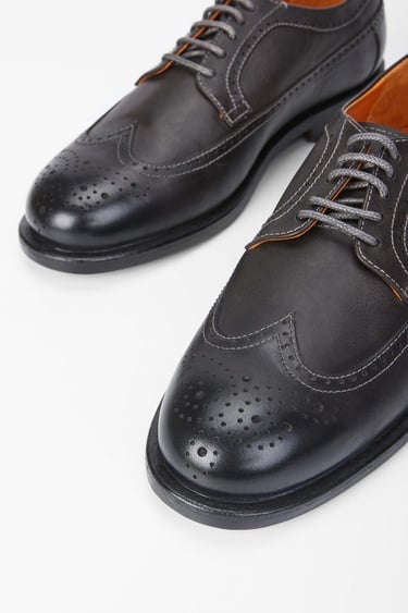  Tamer Tanca Erkek Hakiki Deri Siyah Klasik Ayakkabı