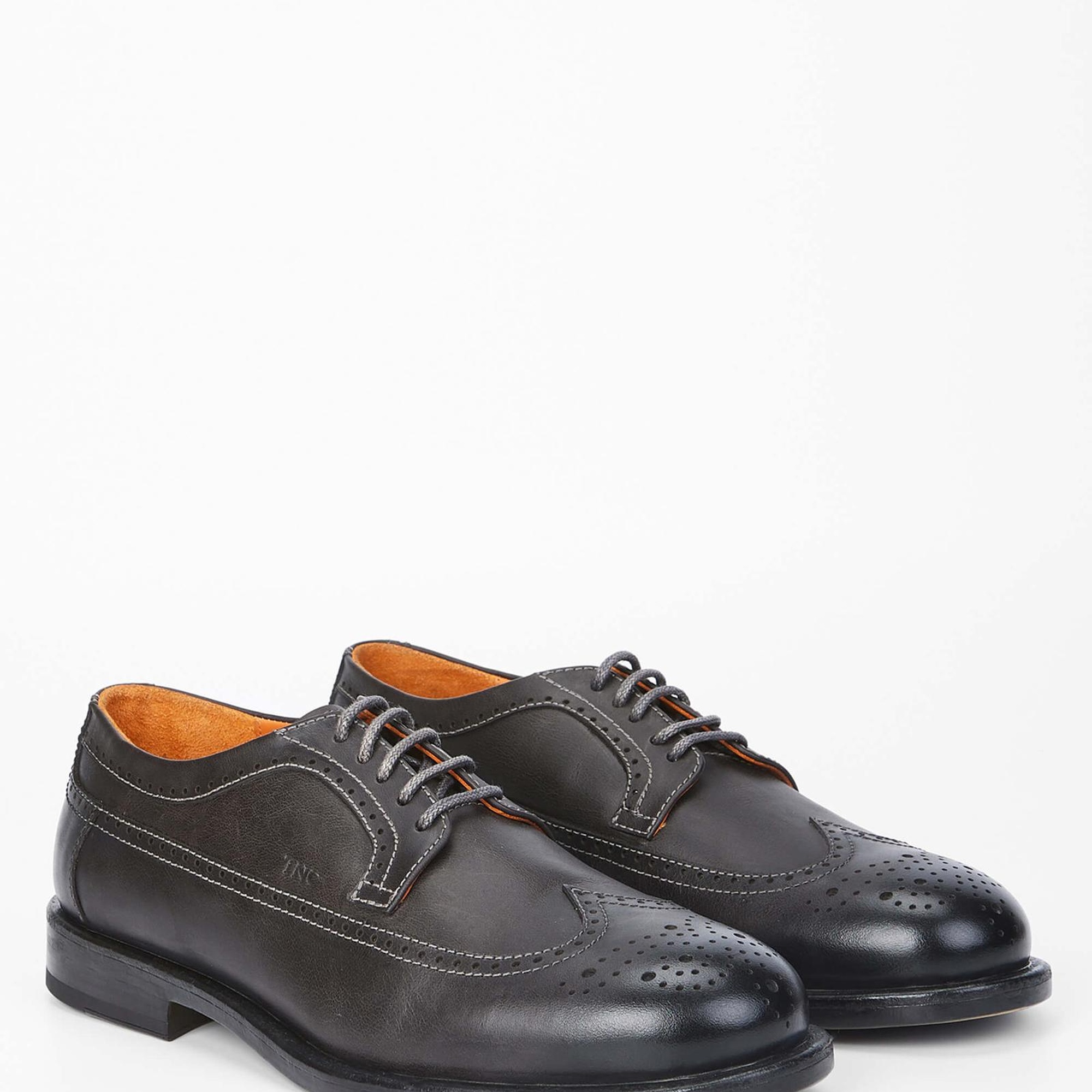 Tamer Tanca Erkek Hakiki Deri Siyah Klasik Ayakkabı