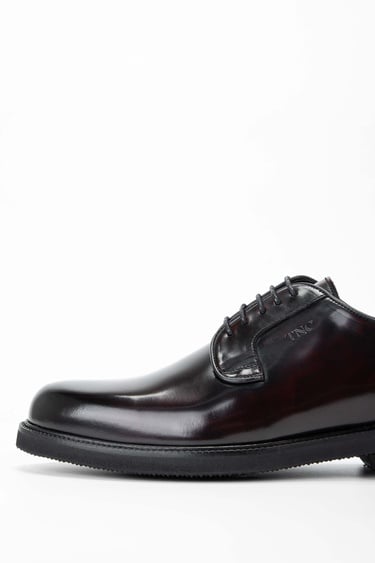  Tamer Tanca Erkek Hakiki Deri Bordo Klasik Ayakkabı