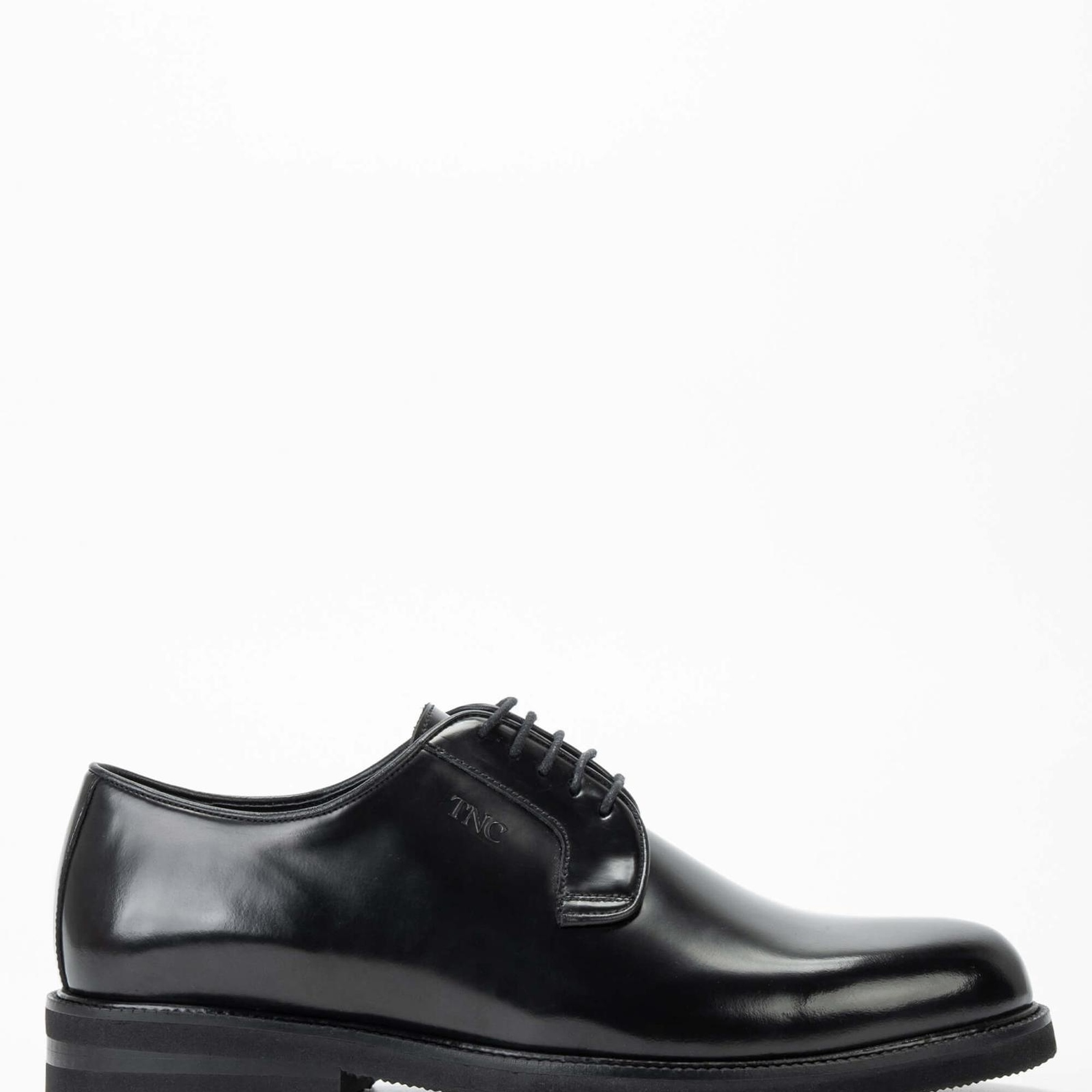 Tamer Tanca Erkek Hakiki Deri Siyah Açma Klasik Ayakkabı