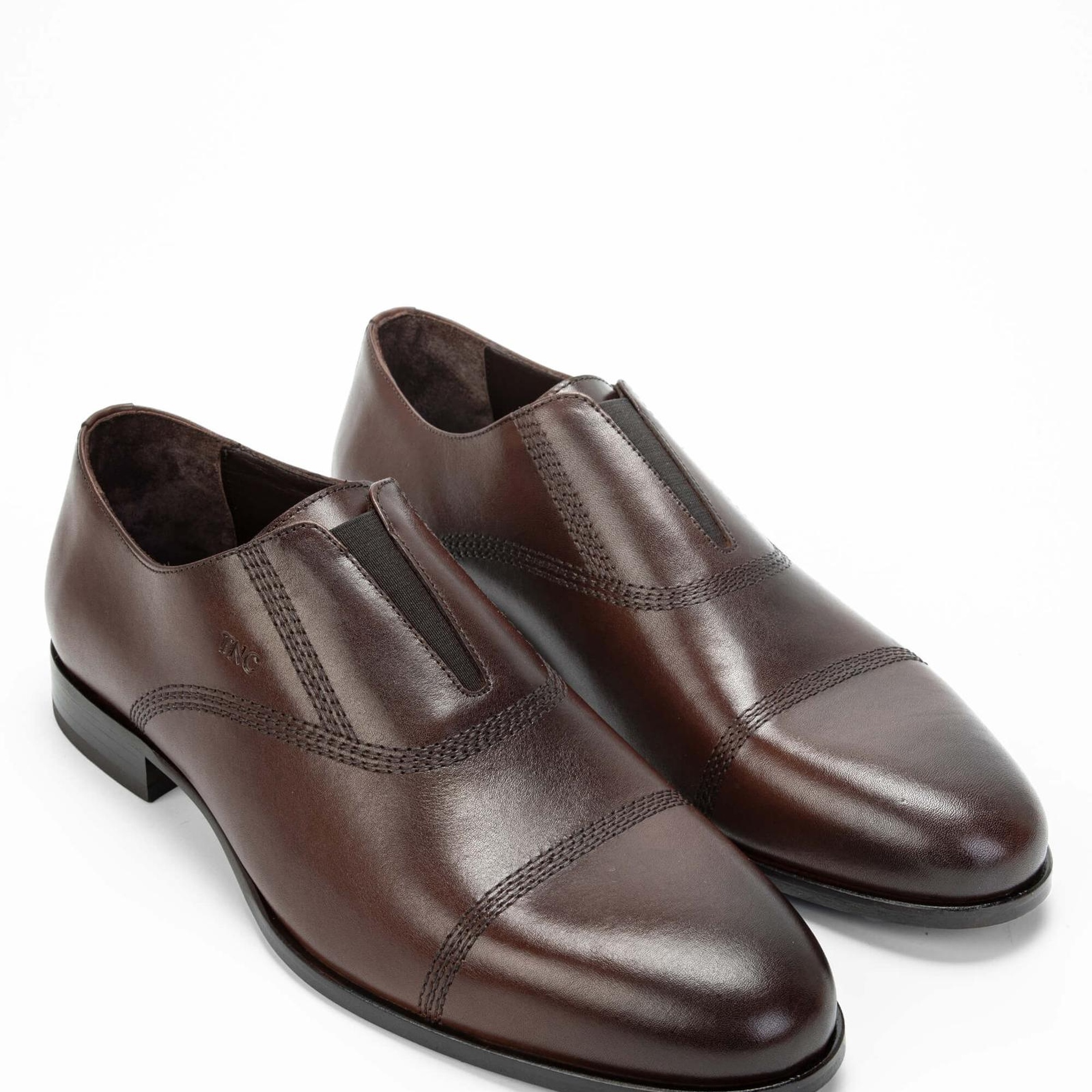 Tamer Tanca Erkek Hakiki Deri Kahverengi Klasik Ayakkabı