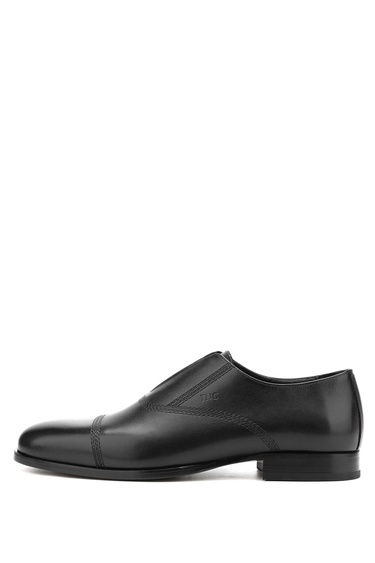  Tamer Tanca Erkek Hakiki Deri Siyah Deri Klasik Ayakkabı