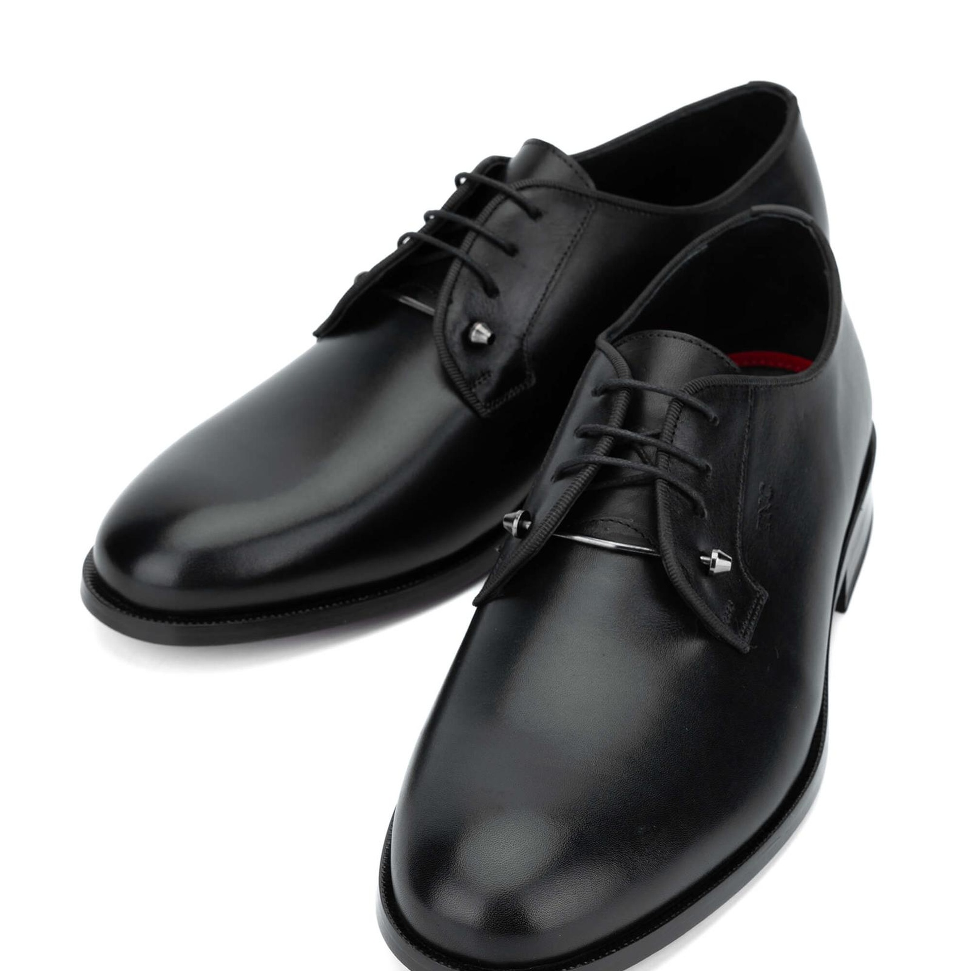 Tamer Tanca Erkek Hakiki Deri Siyah Analin Klasik Ayakkabı