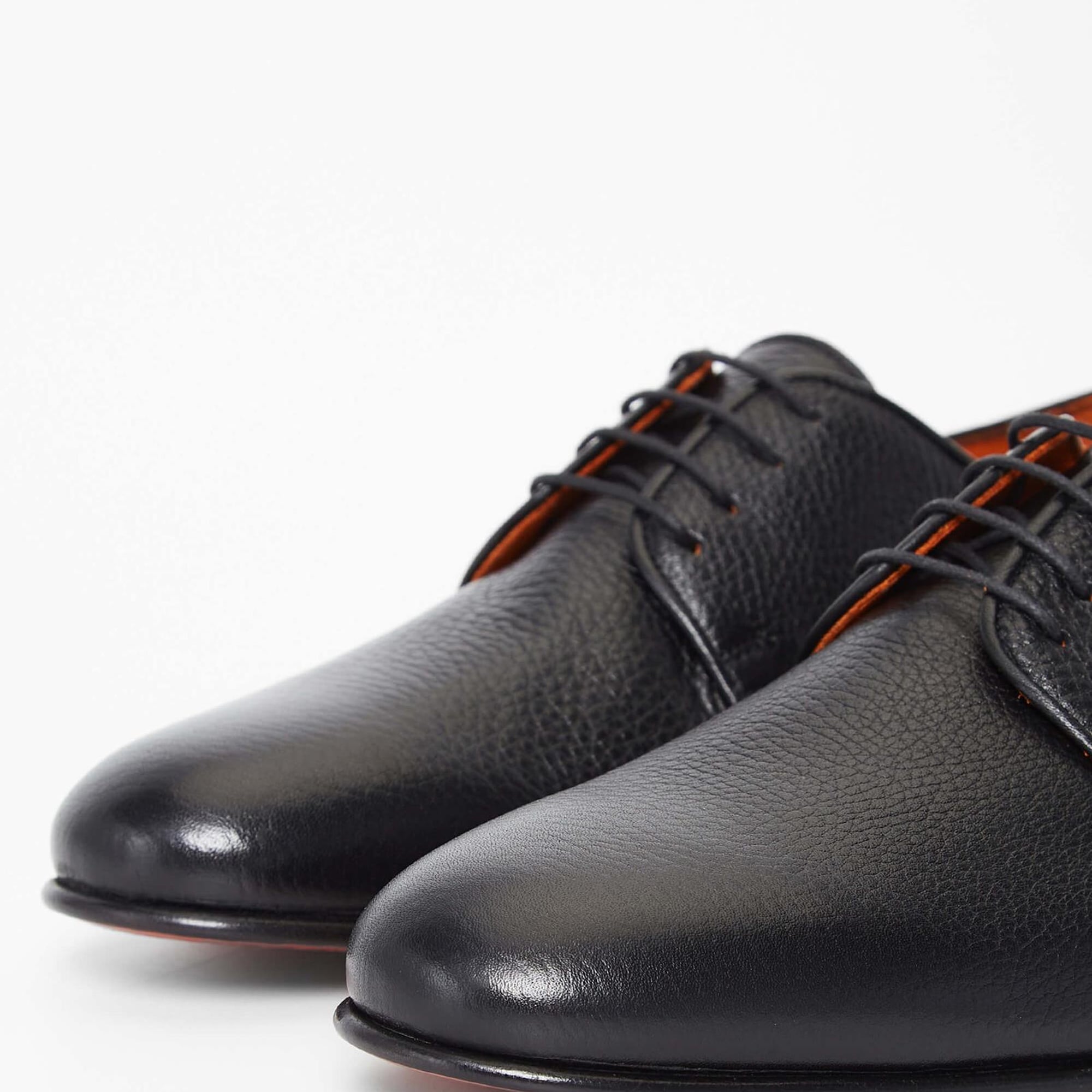 Tamer Tanca Erkek Hakiki Deri Siyah Klasik Ayakkabı