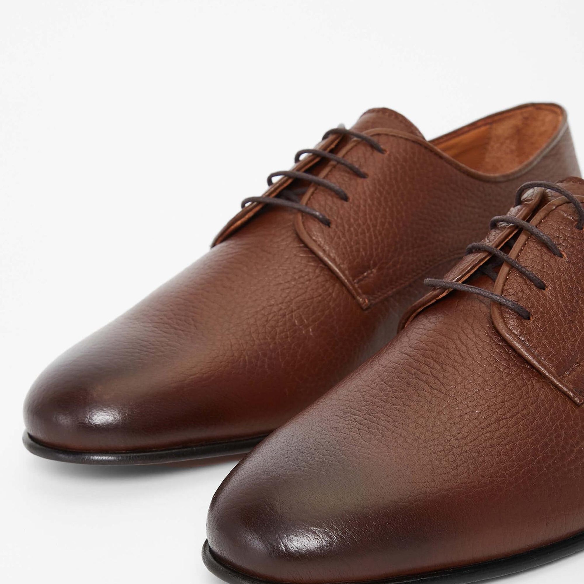 Tamer Tanca Erkek Hakiki Deri Taba Klasik Ayakkabı