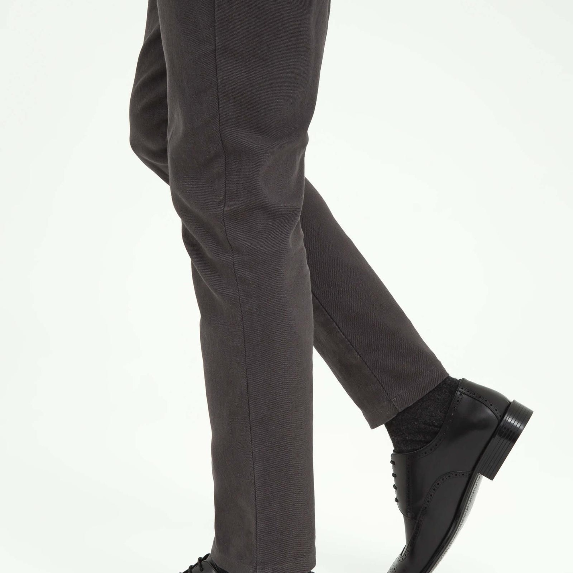 Tamer Tanca Erkek Hakiki Deri Siyah Analin Klasik Ayakkabı