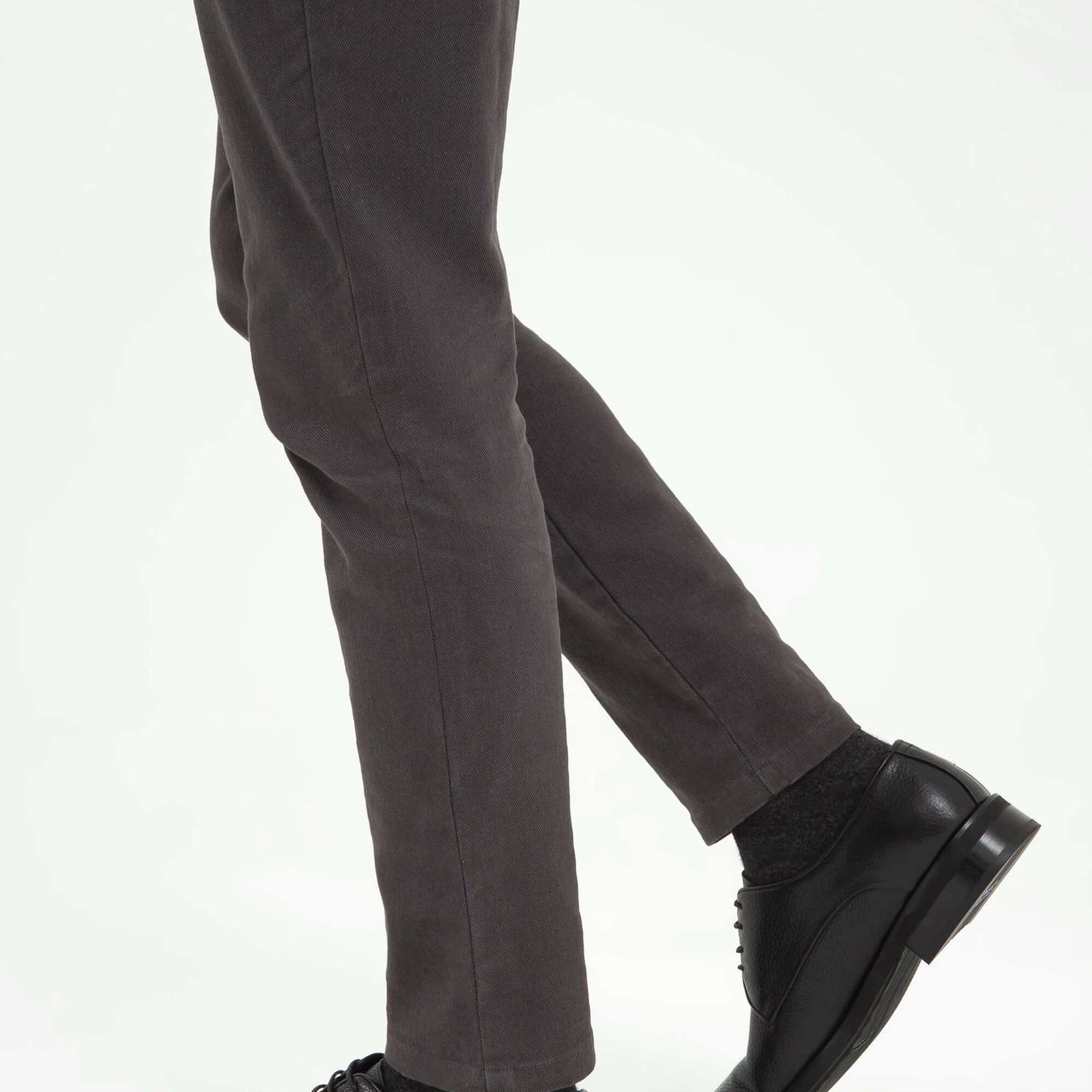 Tamer Tanca Erkek Hakiki Deri Siyah Floter Klasik Ayakkabı