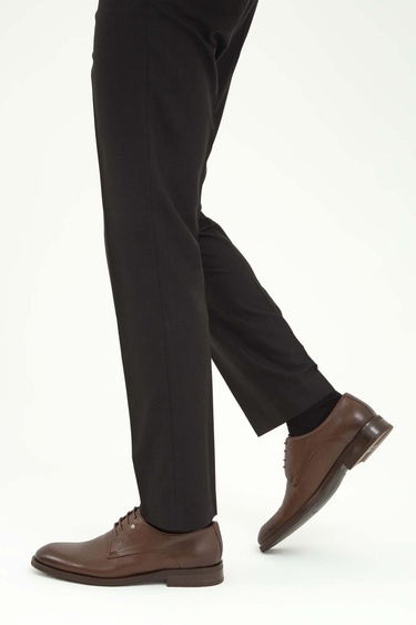  Tamer Tanca Erkek Hakiki Deri Taba Floter Klasik Ayakkabı