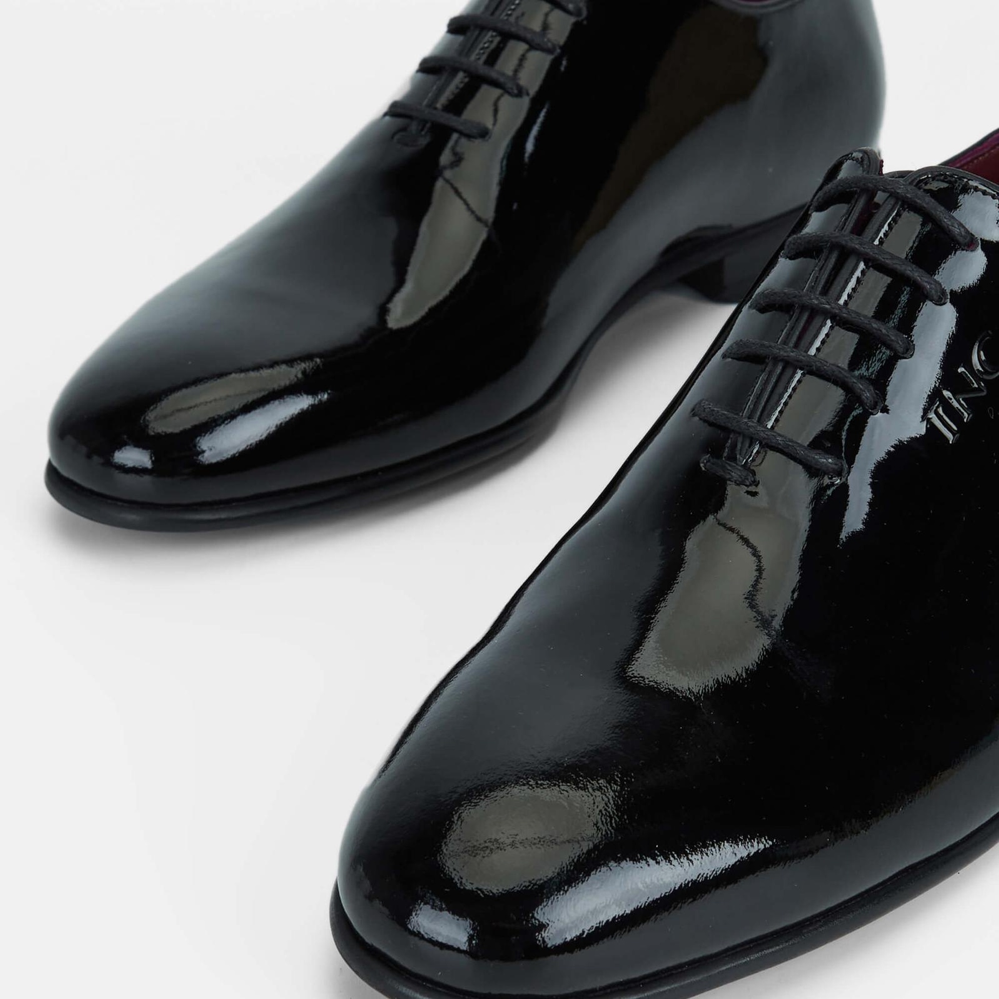 Tamer Tanca Erkek Hakiki Deri Siyah Rugan Klasik Ayakkabı