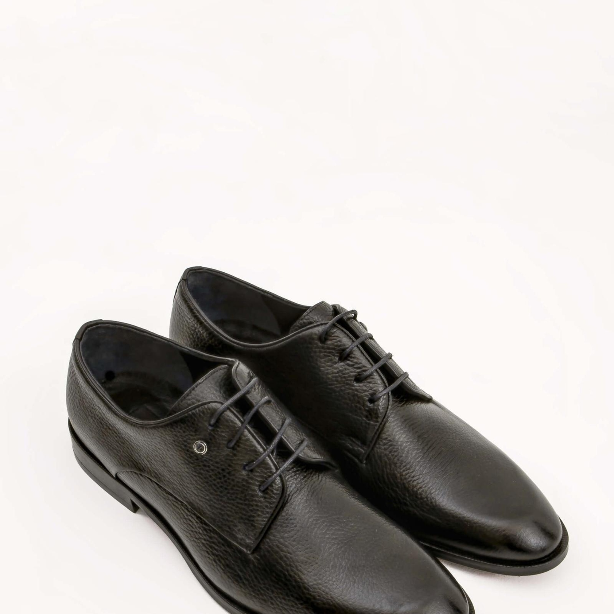 Tamer Tanca Erkek Hakiki Deri Siyah Klasik Ayakkabı