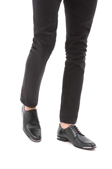  Tamer Tanca Erkek Hakiki Deri Siyah Analin Klasik Ayakkabı