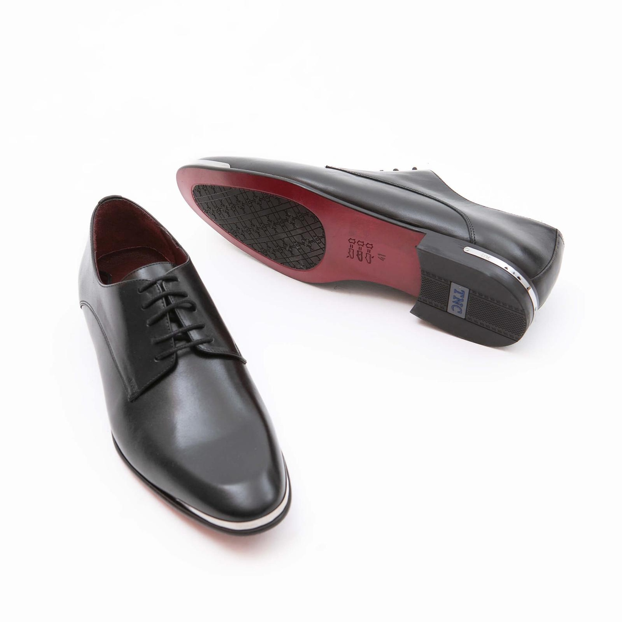 Tamer Tanca Erkek Hakiki Deri Siyah Analin Klasik Ayakkabı