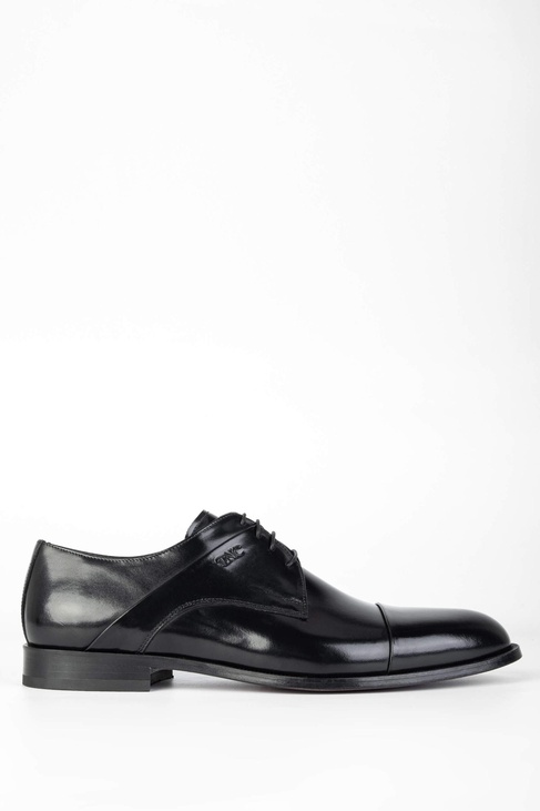  Tamer Tanca Erkek Hakiki Deri Siyah Deri Klasik Ayakkabı