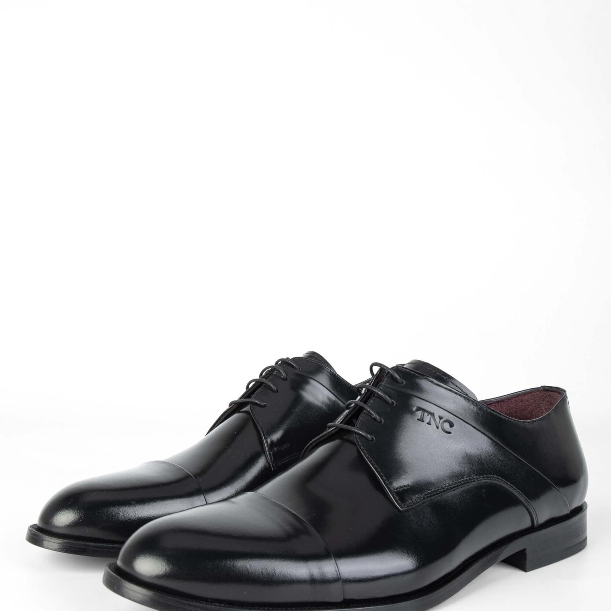 Tamer Tanca Erkek Hakiki Deri Siyah Deri Klasik Ayakkabı