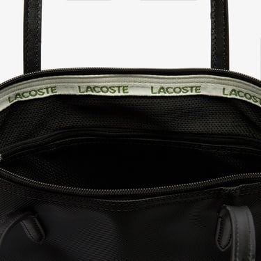  Lacoste Small L.12.12 Kadın Siyah Omuz Çantası