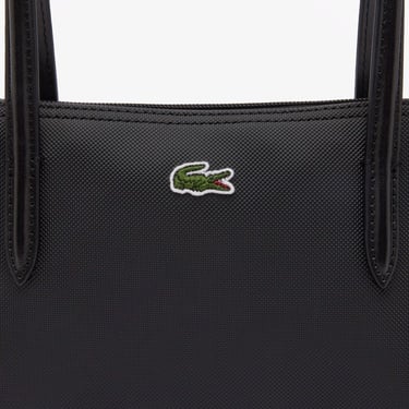  Lacoste Small L.12.12 Kadın Siyah Omuz Çantası