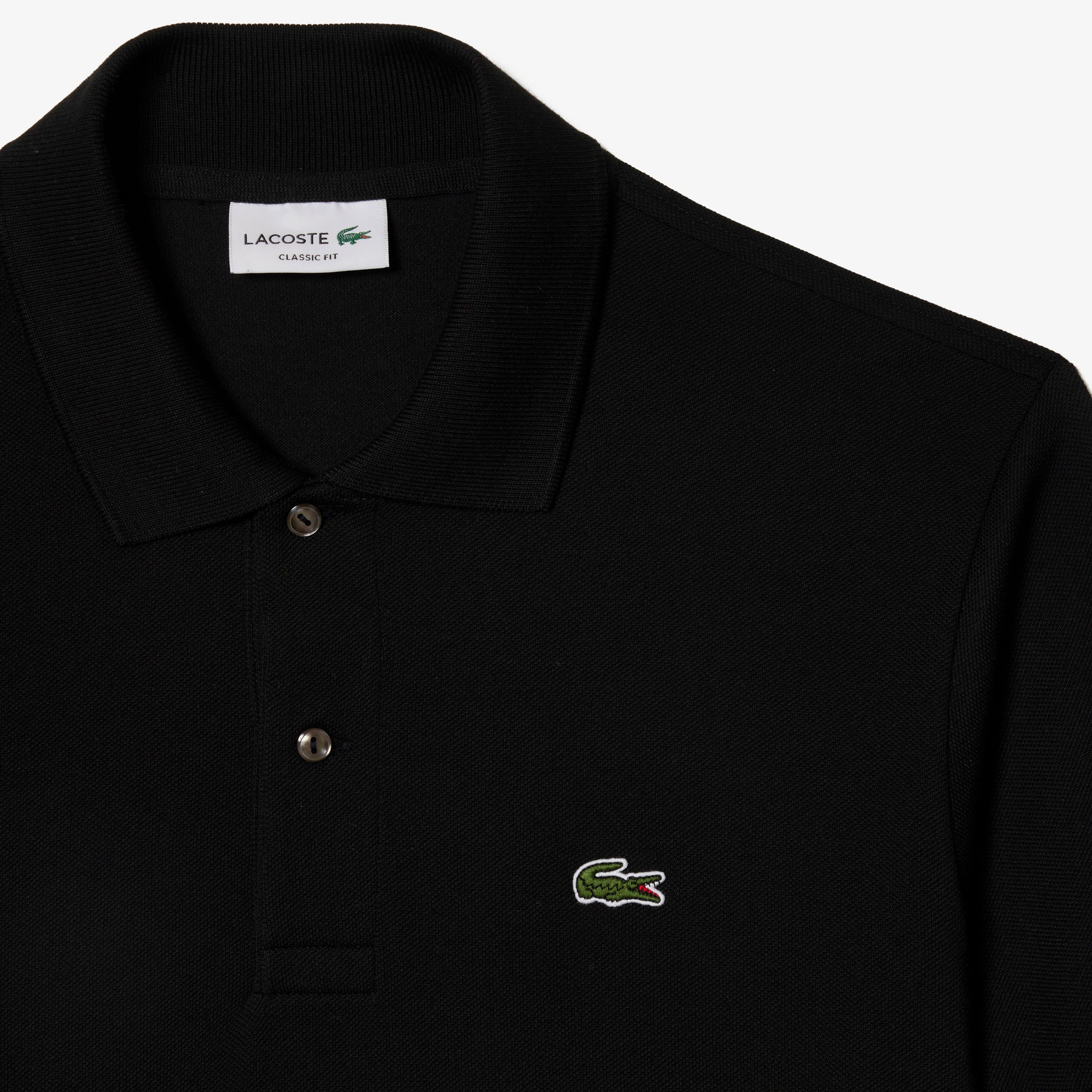 Lacoste L.12.12 Erkek Classic Fit Siyah Polo