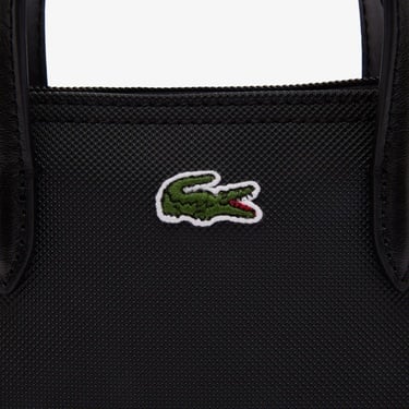  Lacoste L.12.12 Kadın Siyah Postacı Çantası